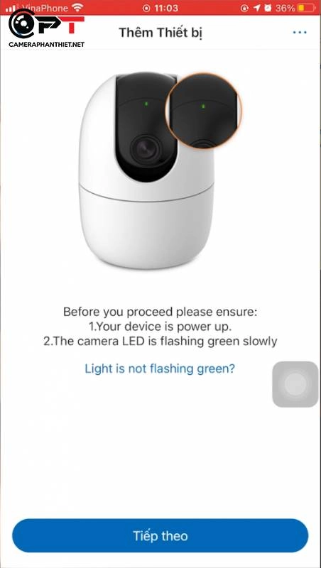 Hướng dẫn cài đặt ứng dụng, cài đặt camera kbone vào ứng dụng - 2308