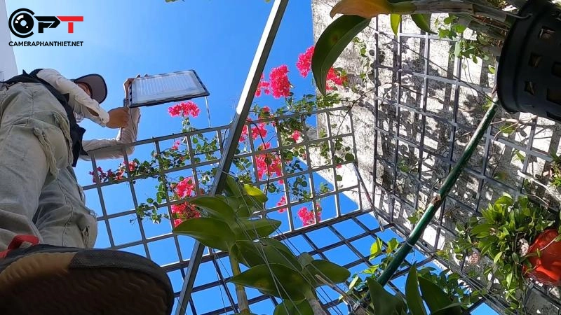 hướng dẫn lắp đèn năng lượng mặt trời - đèn pha tấm pin rời - jd 7300 - 3104