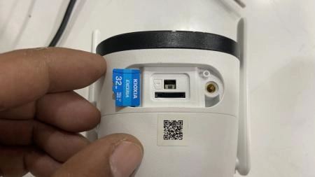 hướng dẫn lắp thẻ nhớ vào camera kbone b21, imou F22 camera ngoài trời - thân - 3123