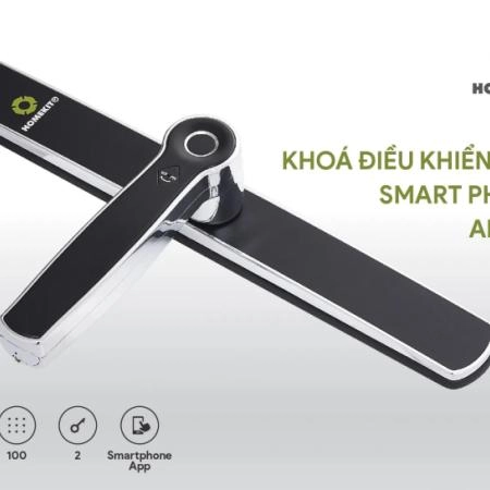 Khoá vân tay HOMEKIT AB-13B, Mở khóa từ xa qua app - 3810
