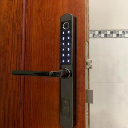 Khóa cửa vân tay Laffer XF19 cửa nhôm, cửa đố nhỏ - 3856