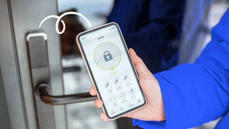 Cách mở khóa cửa thông minh, khóa vân tay - 6195