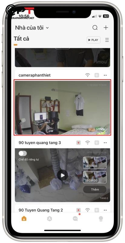 Hướng dẫn khởi động lại camera imou - 6322