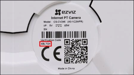 Mật khẩu mặc định của camera ezviz - 6392