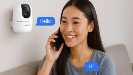 Tính năng đàm thoại 2 chiều trên imou là sao?