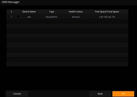 Vào cài đặt ổ cứng xem ổ cứng có hiển thị dung lượng không?