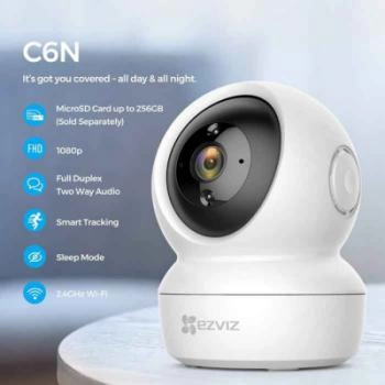 ảnh sản phẩm Camera wifi EZVIZ C6N 2MP 1080 PTZ 360 CS-C6N-A0-1C2WFR ảnh 0