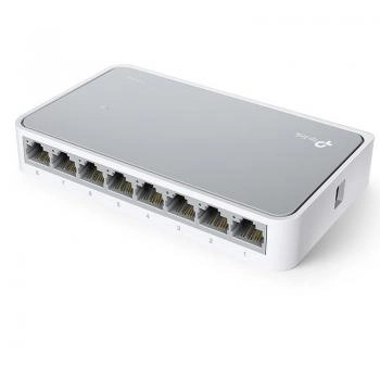 ảnh sản phẩm TP-Link TL-SF1008D - Bộ Chia Tín Hiệu Để Bàn 8 cổng 10/100Mbps - Hàng Chính Hãng ảnh 1