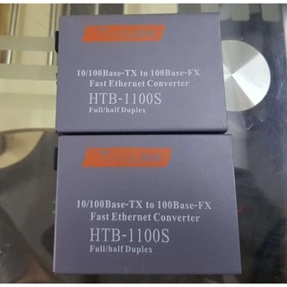 Ảnh sản phẩm Thiết bị chuyển đổi quang điện 1 sợi A B 10-100 converter Netlink HTB-1100S. BH 12 tháng - hình 1