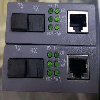 Ảnh sản phẩm Thiết bị chuyển đổi quang điện 1 sợi A B 10-100 converter Netlink HTB-1100S. BH 12 tháng - hình 2