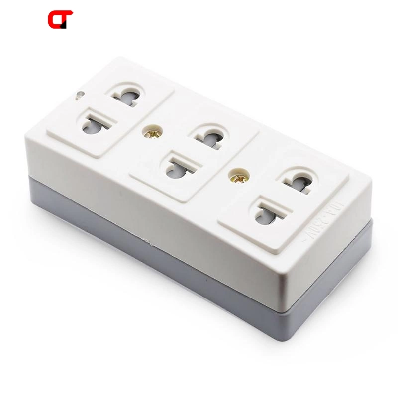 Ảnh sản phẩm Ổ cấm điện 3 lỗ cao cấp - Kết nối camera với nguồn điện và đầu thu - hình 1