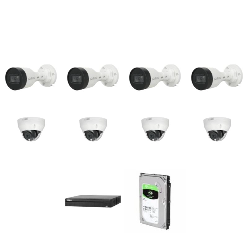 Bộ camera DAHUA dành cho cửa hàng, tạp hóa, công ty vừa và nhỏ