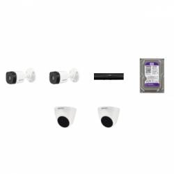 Trọn bộ camera full HD (1920x1080) 4 kênh (mắt) giá rẻ dành cho gia đình