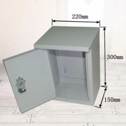 tủ điện để ngoài trời, để các thiết bị ngoài trời như ổ cấm điện lắp trên trụ camera