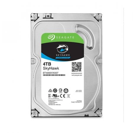 Ổ cứng HDD Seagate SkyHawk 4TB 3.5 inch, 5900RPM, SATA3, 64MB Cache - Chuyên dụng camera ảnh 