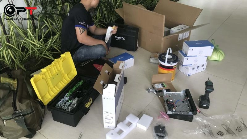 Thi công hệ thống camera quản lý nhà mẫu của dự án Thanh Long Bay Mũi Kê Gà, Tân Thành, Hàm Thuận Nam, Bình Thuận - 2458