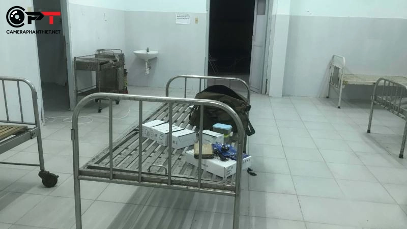 thi công hệ thống camera giám sát bệnh nhân covid 19 - phan thiết - ma lâm - 2525