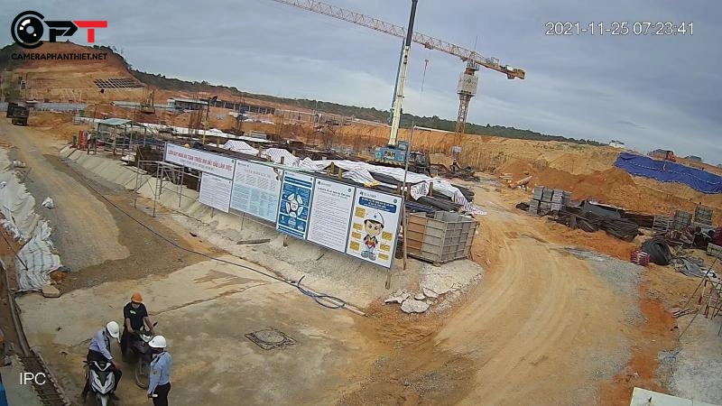 Thi công hệ thống camera cho công ty xây dựng Hòa Bình - 2597