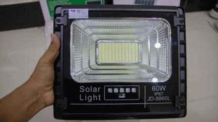 Đèn pha năng lượng mặt trời 60w chính hãng JD JINDIAN JD 8860L - 3057