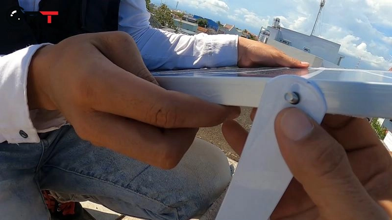 hướng dẫn lắp đèn năng lượng mặt trời - đèn pha tấm pin rời - jd 7300 - 3106