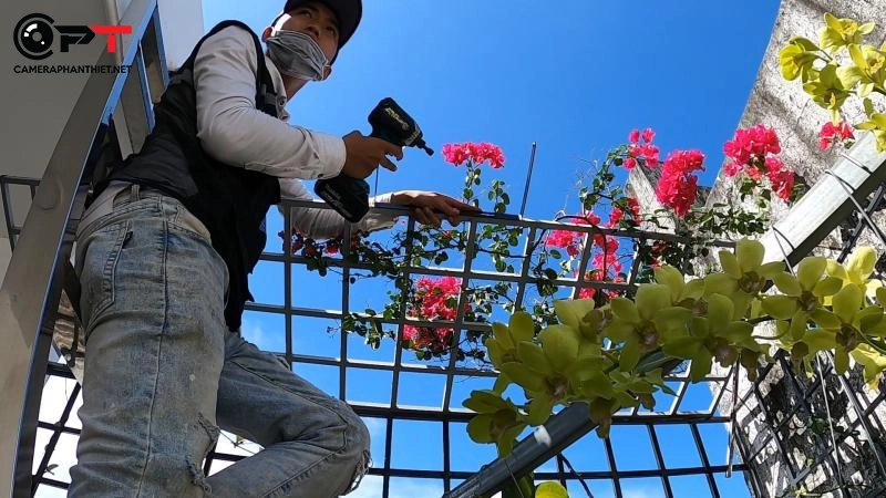 hướng dẫn cách lắp đèn năng lượng mặt trời - đèn pha tấm pin rời - jd 7300 - 3110