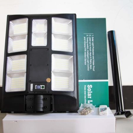 Ảnh sản phẩm JD 5100 800w Đèn Đường Năng Lượng Mặt Trời Chính Hãng JINDIAN - Đèn bàn chải, liền thể - hình 2