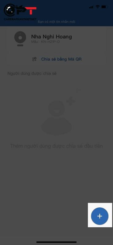 Hướng dẫn cách chia sẽ thiết camera imou, kbone - 3166