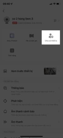 hướng đẫn cách xóa bỏ chia sẽ camera cho thiết bị khác trên IMOU, KBONE - 3172