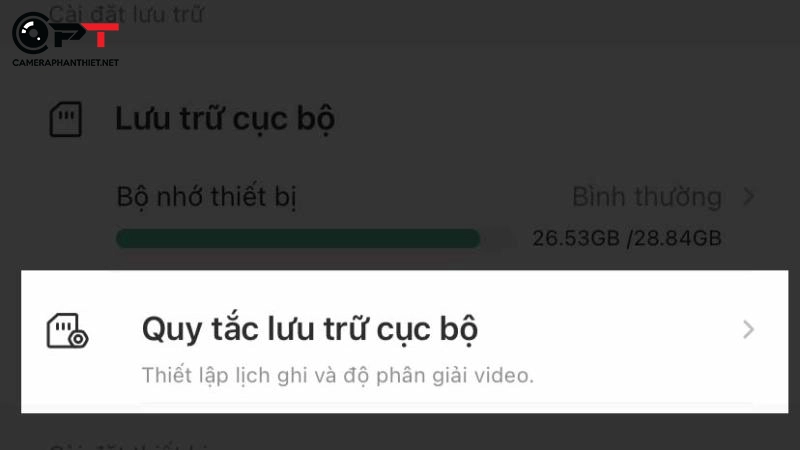 camera kbone, imou ghi đứt đoạn cách khắc phục - cách ghi hình liên tục camera - 3193