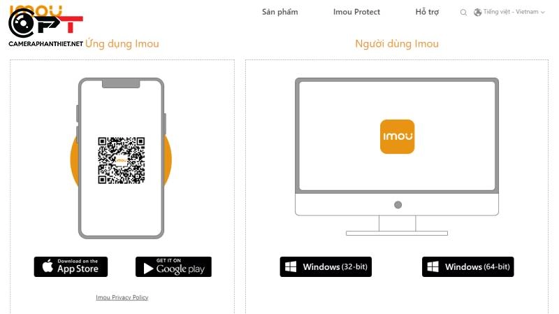 Tải phần mềm imou trên máy tính pc - hướng dẫn cài đặt - xem camera imou trên máy tính