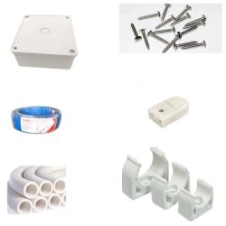 vật tư phụ để thi công camera wifi