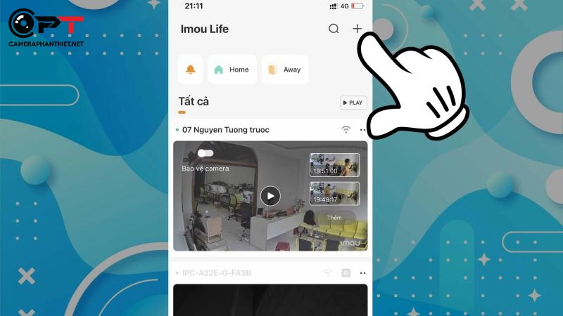 cách từ tài khoản phụ chuyển sang tài khoản chính camera imou và kbone - 3477