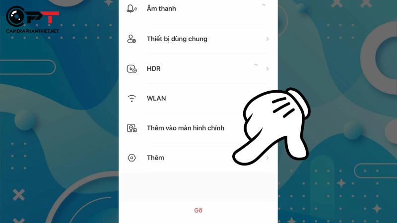 chỉnh camera imou quay ngược đầu - chỉnh quay ngược camera kbone - 3478