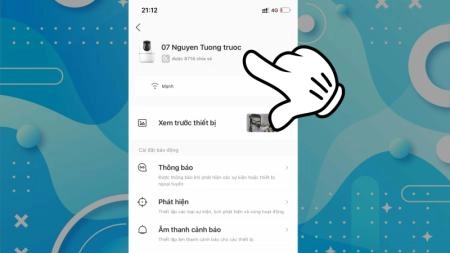cách từ tài khoản phụ chuyển sang tài khoản chính camera imou và kbone - 3473