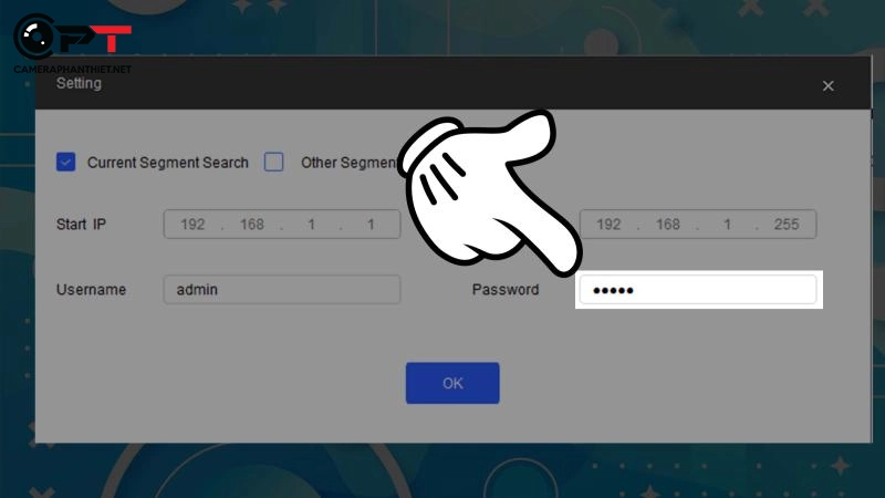 Cài đặt (gán) ip tĩnh cho camera imou, kbone - 3495