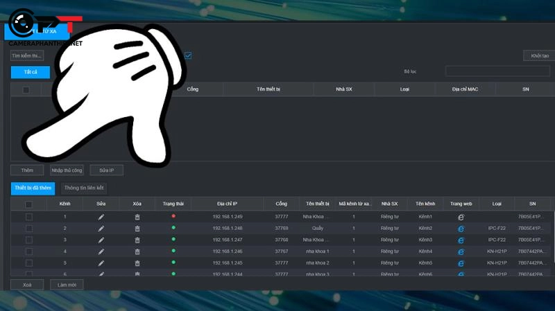 hướng dẫn add camera imou vào đầu ghi dahua - 3526
