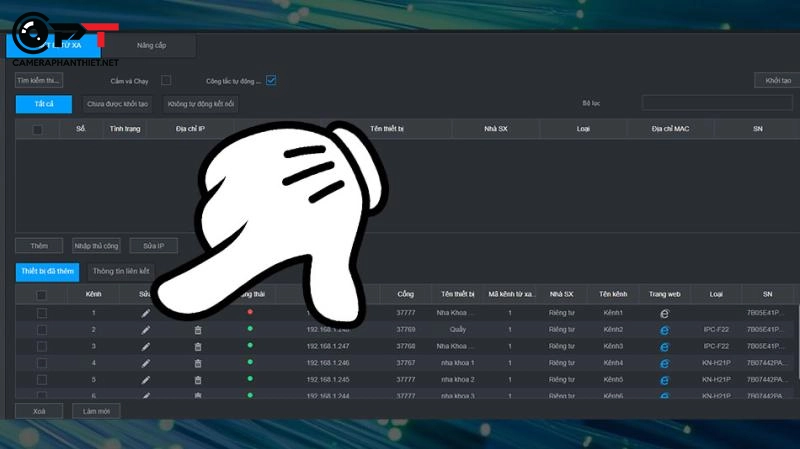 hướng dẫn add camera imou vào đầu ghi dahua - 3527