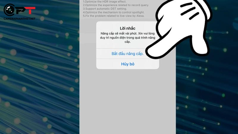 Nâng cấp phần mềm filmware camera imou - 3536