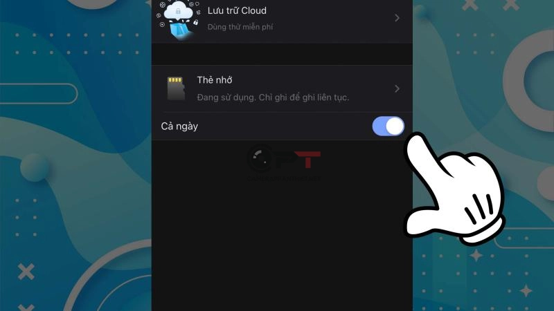 Camera ezviz không ghi hình liên tục, cách chỉnh mới nhất