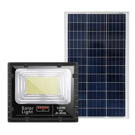 ảnh sản phẩm Đèn pha năng lượng mặt trời 500w jd8500L ảnh 0