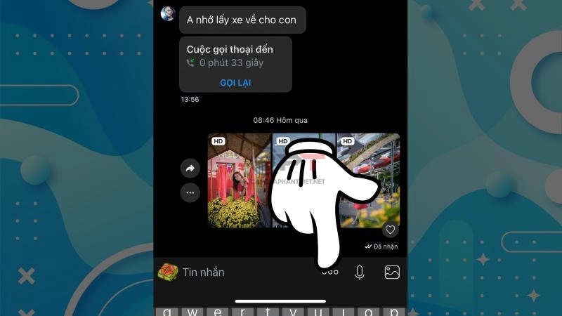 Làm sao để gởi định vị, vị trí trong zalo - 3631