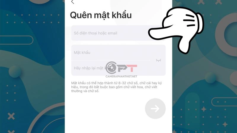 quên mật khẩu camera imou, cách lấy lại mật khẩu camera imou - 3640