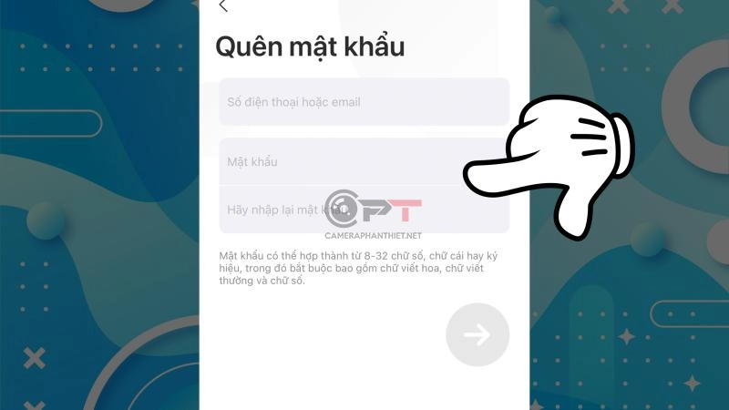 quên mật khẩu camera imou, cách lấy lại mật khẩu camera imou - 3641