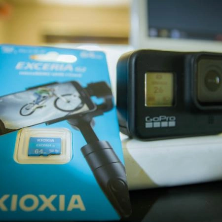 Ảnh sản phẩm Thẻ nhớ cho gopro 4 5 6 7 8 9 10 11 / camera hình trình quay 4k - Micro SDXC Kioxia Exceria 64GB Class 10 V30 - hình 3