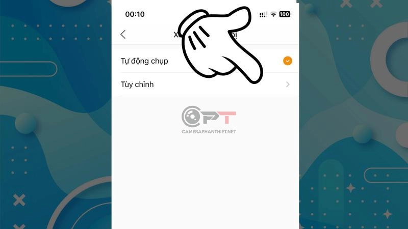 Đổi hình nền camera imou - 3690