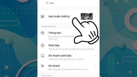 Đổi hình nền camera imou - 3689