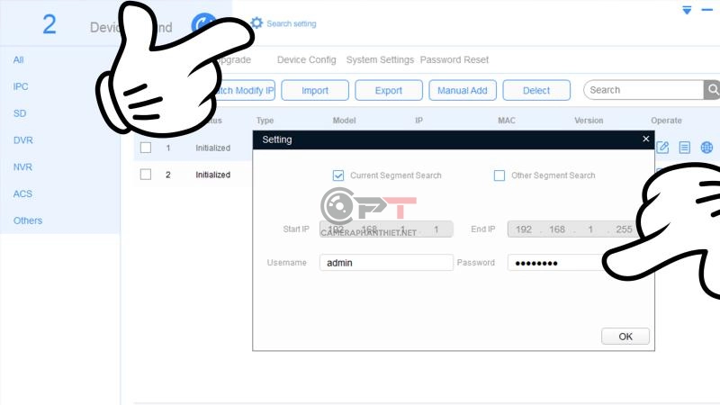 Cách đặt ip tĩnh cho camera imou - 3695