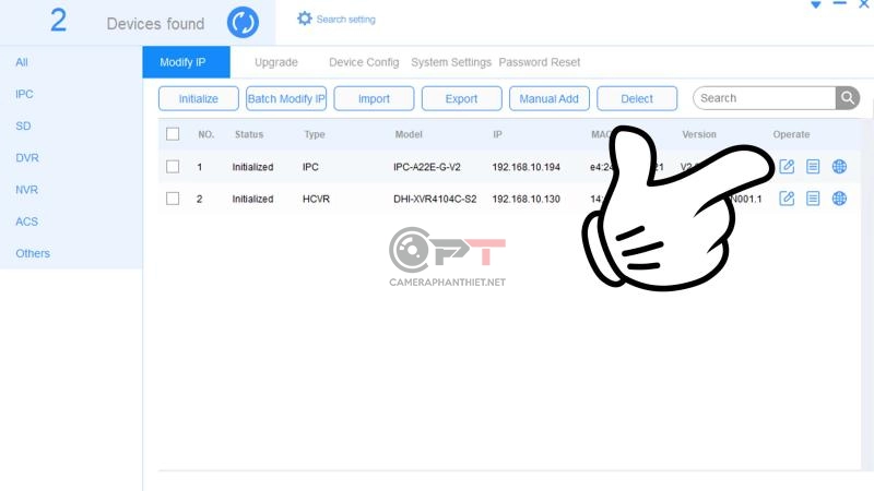 Cách đặt ip tĩnh cho camera imou - 3696