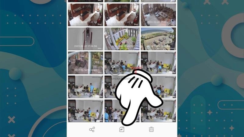 Cách trích xuất camera imou từ điện thoại - xuất dữ liệu - 3734