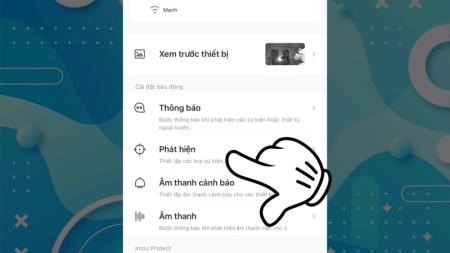 Cách bật tính năng theo dõi thông minh smartracking cho camera imou - 3735